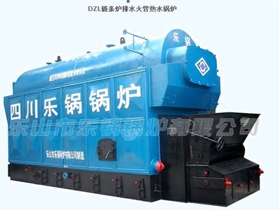 DZL链条炉排水火管热水锅炉