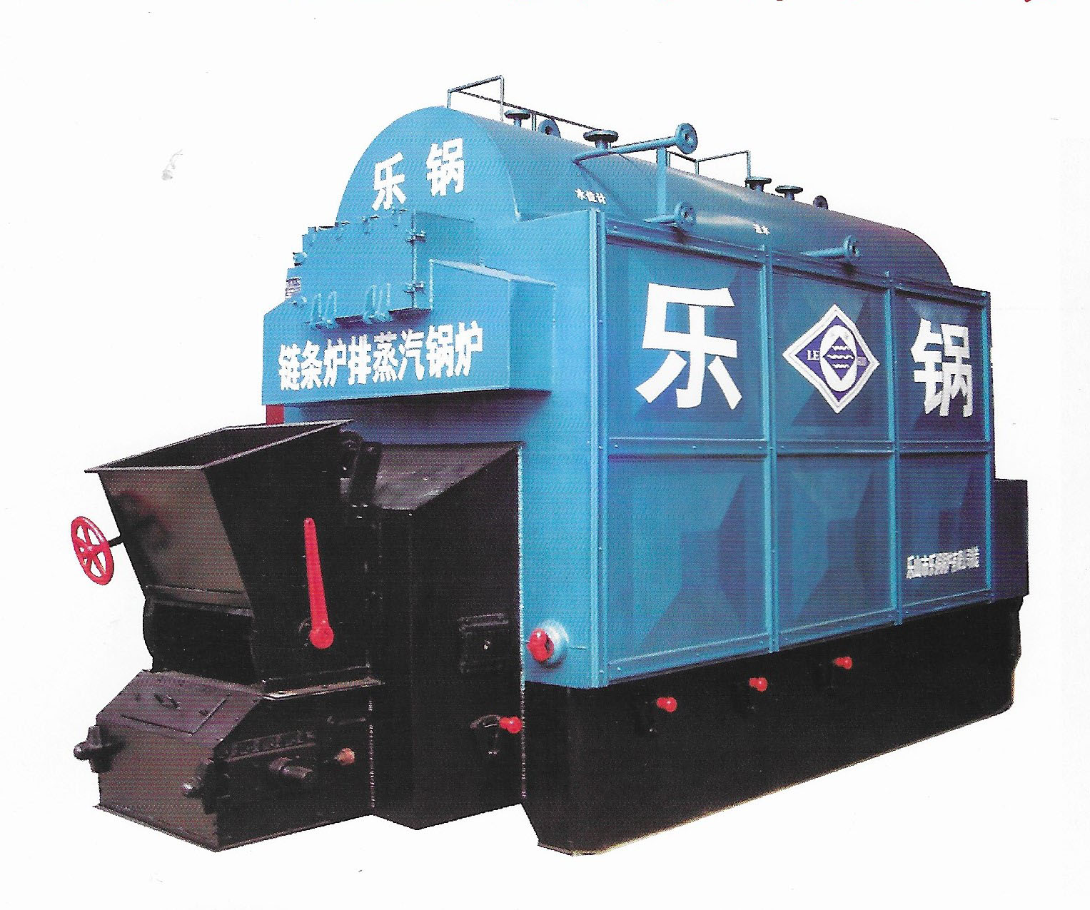 DZL链条炉排水火管蒸汽锅炉